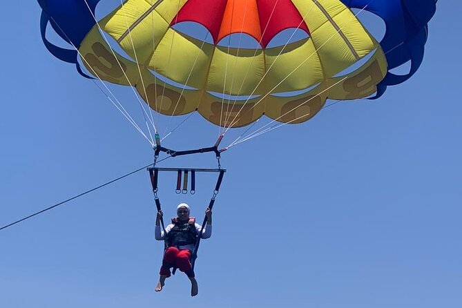 Parasailing off the coast of Hurghada ( Private Transfer ) - The trip from Makadi Bay or Sahl Hasheesh to Hurghada’s port