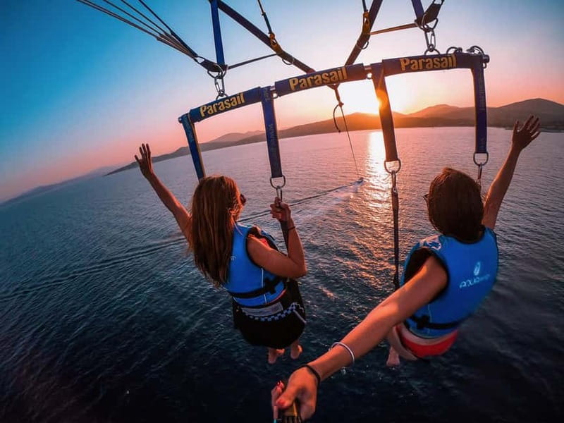 Parasailing on the French Riviera - The Boat Ride and the Offshore Start