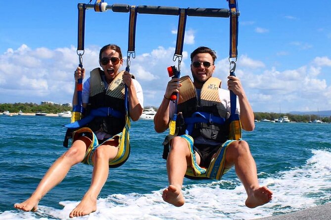 Parasailing on the Gold Coast, Fly solo, Tandem or Triple - Is $68.14 good value?