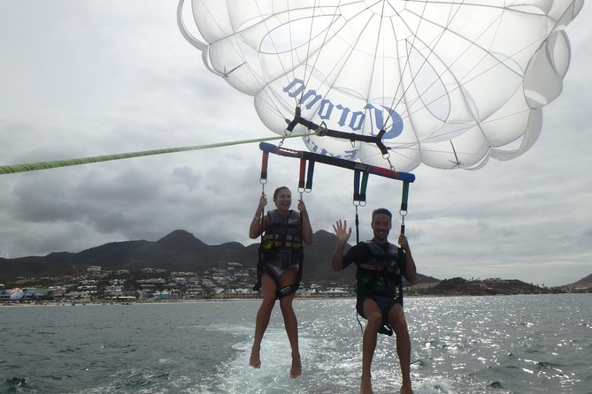 Parasailing Orient Bay Beach Sint Maarten - What the Flight Feels Like