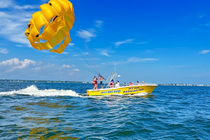 Parasailing Over Historic Charleston Harbor - The view is the main event