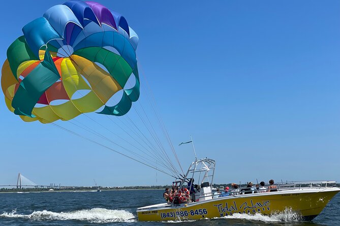 Parasailing Over Historic Charleston Harbor - Choosing morning or afternoon