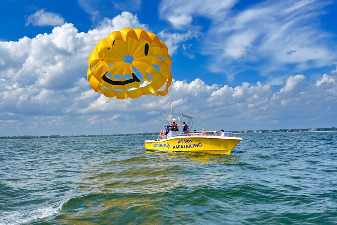 Parasailing Over Historic Charleston Harbor - Who will enjoy this most