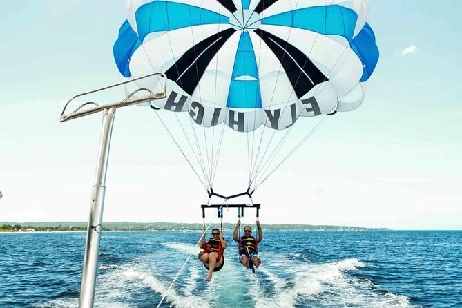 Parasailing, Sea Tubing & Jet Ski from Montego Bay- Private tour - Finishing with a high-speed sea tube ride