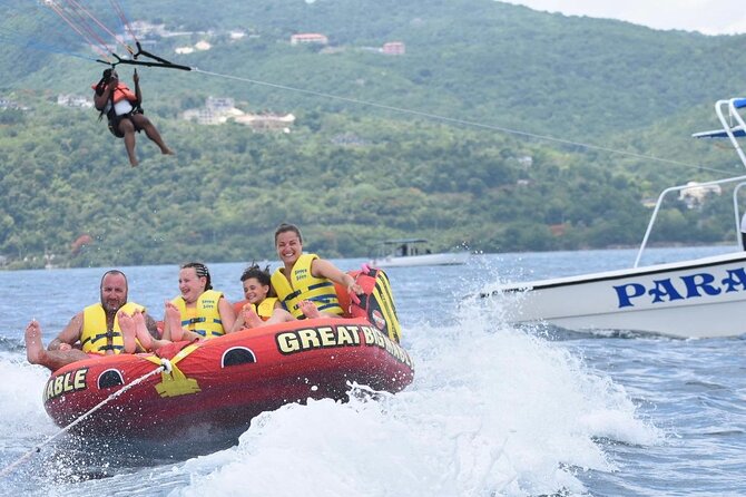 Parasailing, Sea Tubing & Jet Ski from Montego Bay- Private tour - A private tour with room for a personal touch