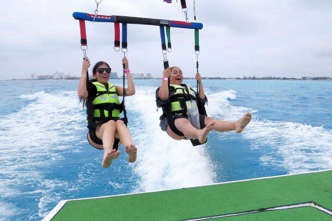 Parasailing Tour - Flying above Cancun’s Hotel Zone