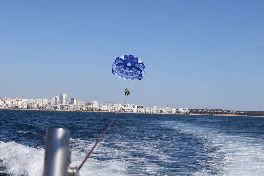 Parasailing Vilamoura - The Safety Talk and Lift-Off