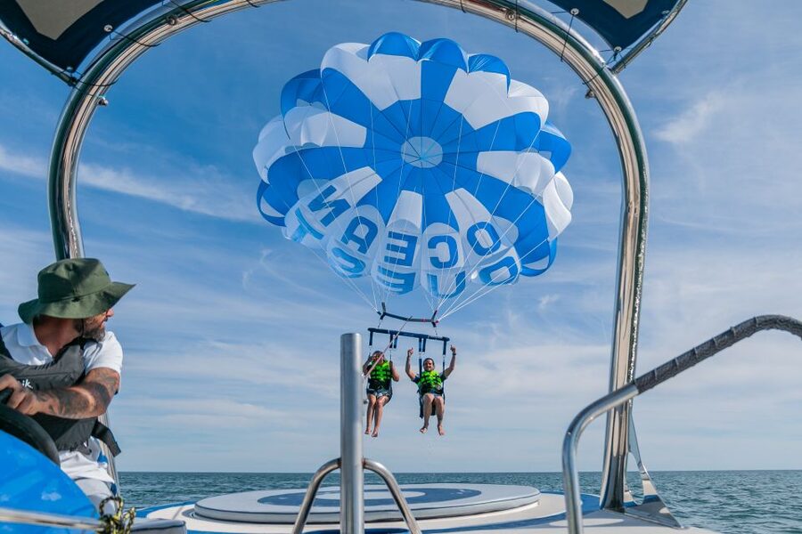 Parasailing Vilamoura - The Atlantic Toe Dip