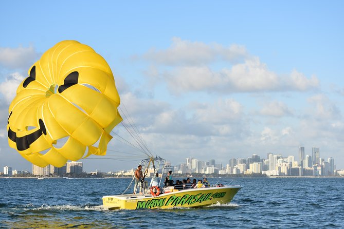 Parasailing with Miami Watersports - Photos, phones, and staying dry