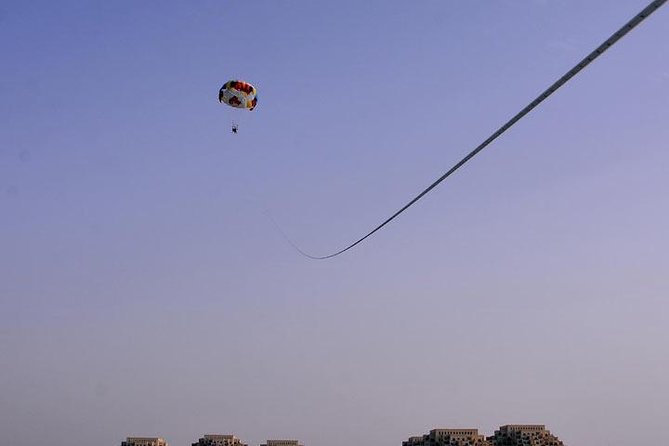 Parasailing - The 45-minute boat ride before the flight