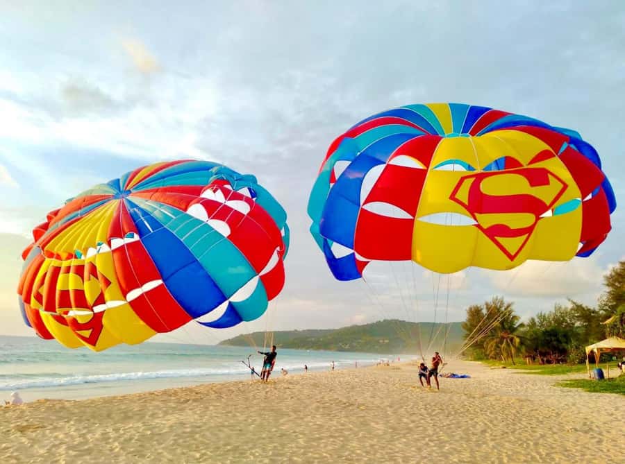 Phuket: Parasailing Adventure - What happens when you arrive at the beach