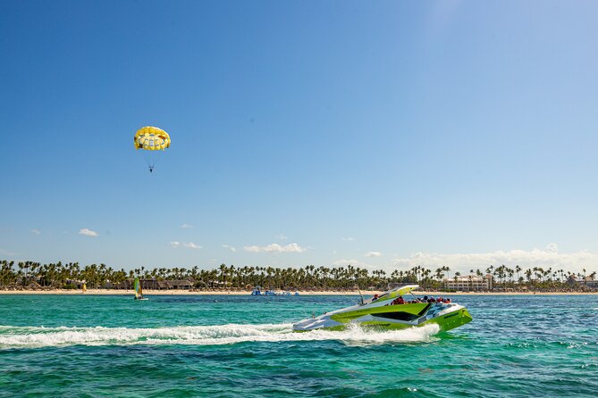Private Catamaran + Private Parasailing - up to 20 passengers - Boarding the private parasailing yacht