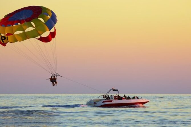 Private Parasailing, Banana & Sofa Boat Experience in Hurghada - Weather, timing, and cancellation