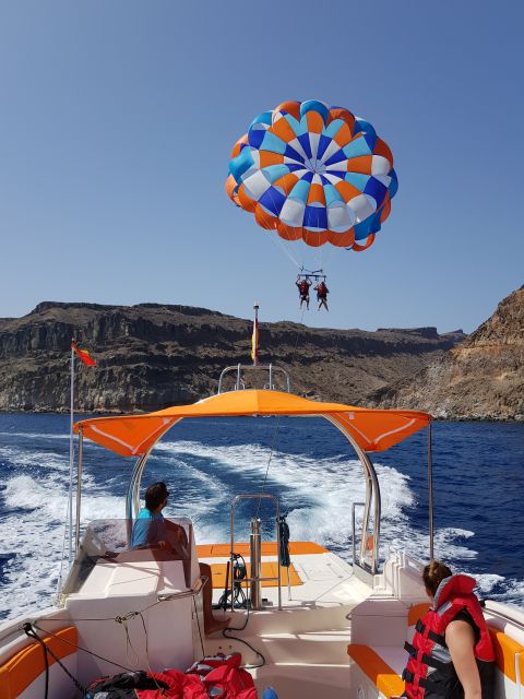 Puerto Rico de Gran Canaria : Parasailing - The Flight Above the Water