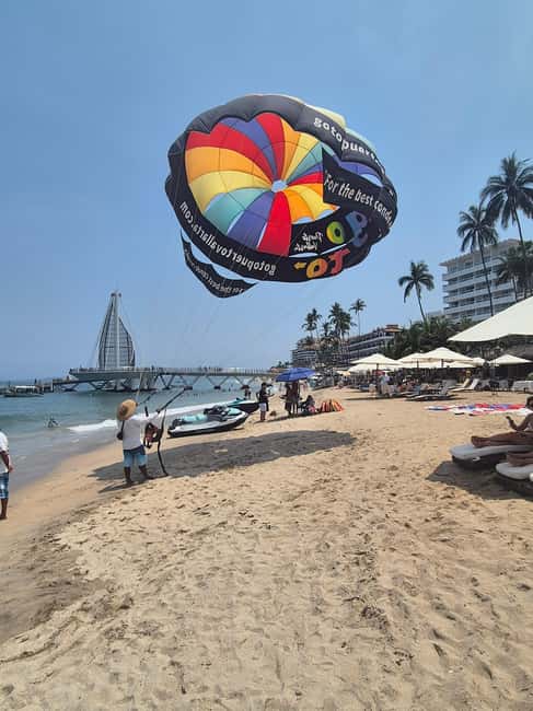 Puerto Vallarta: Private Parasailing Experience - Finding the Juanillos Parachut Company meeting point