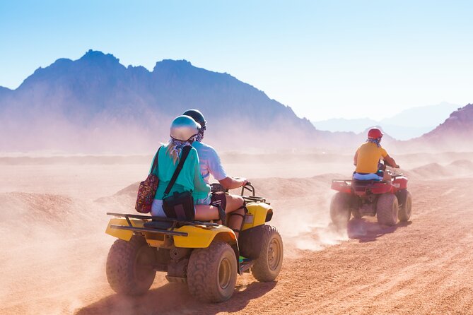 Quad Safari, Parasail, Glass Boat Experience in Sharm El Sheikh - A desert-to-sea day for $55