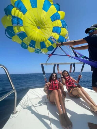 Santorini: Parasailing ExperiencePerissa,Perivolos,St.George