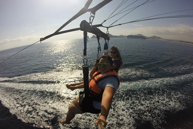 Single or Double Parasailing in Cabo with Views of The Arch - How much $110 is worth