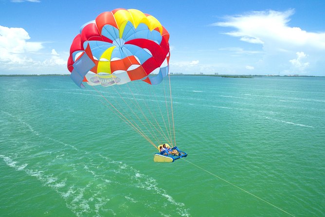 Skyrider Parasailing Tour with Panoramic View of Cancun - Taking off from Aquaworld in Cancun