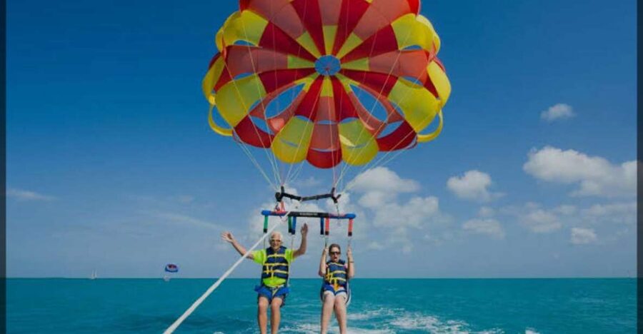 Speedboat,Parasailing, Snorkeling & Piece Of Paradise Island - The island stop: Orange Bay, Magawish, or Nemo