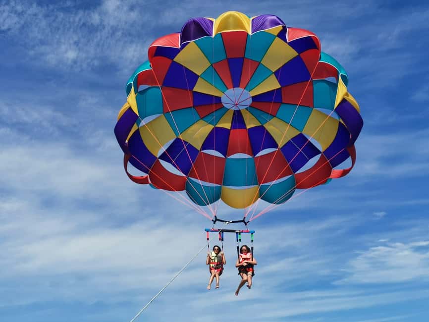 St. Julian's: Parasailing Flight with Photos and Videos - Flying with two, three, or four people