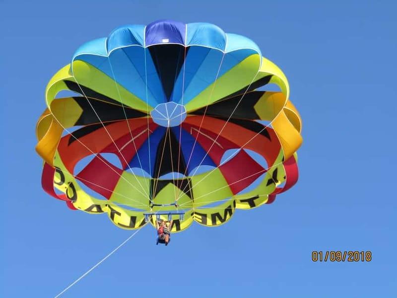 St. Julians: Parasailing Go & Fun with Free Photos & Videos - Photos and videos sent the same day