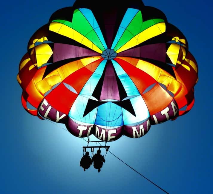 St. Julians: Parasailing Go & Fun with Free Photos & Videos - What the views are worth at $65