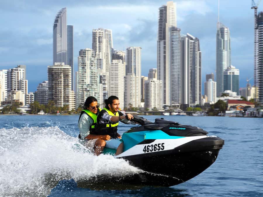 Surfers Paradise: Parasailing and Jet Ski Tour Package - Starting at Odyssey Jet Ski Tours