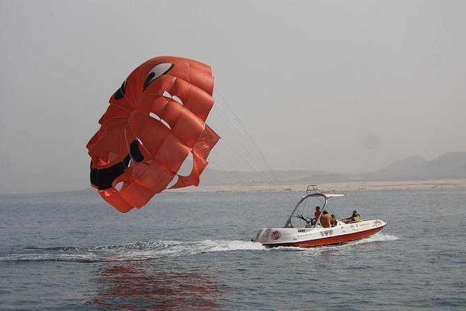 Tandem Parasailing and Jet Ski in Puerto del Carmen - Ten minutes above the water