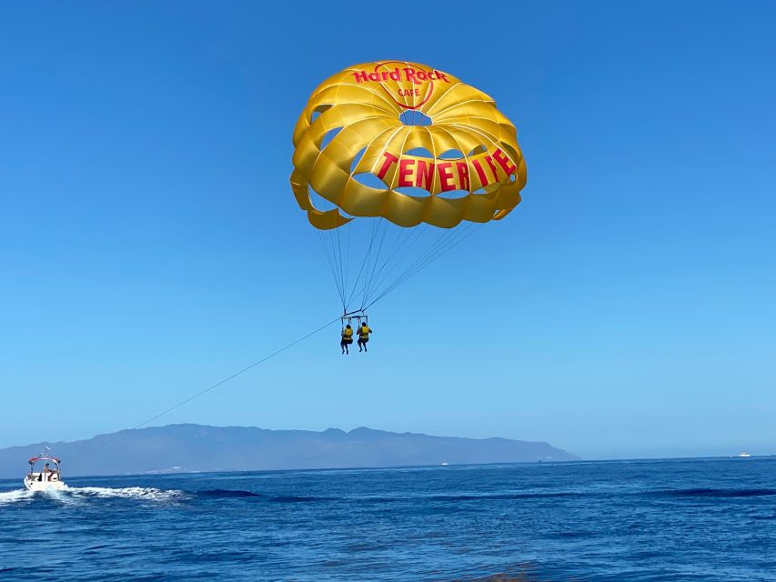Tenerife Costa Adeje Parasailing - What the view gives you