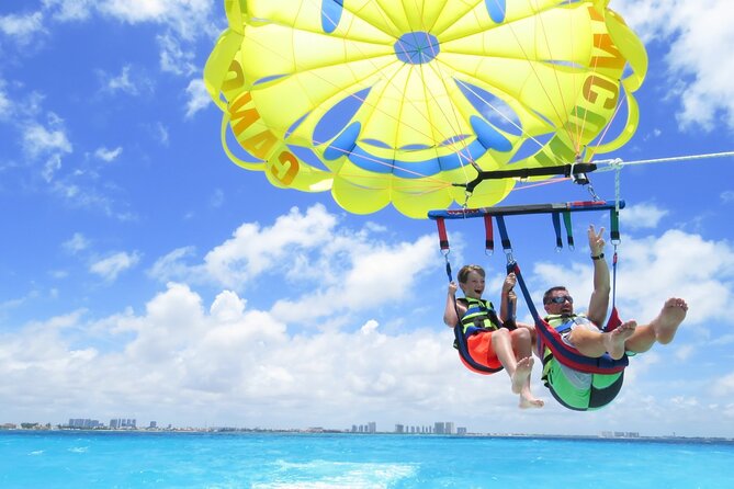 The Best Parasail Adventure & Transportation - Four start times make this easy to fit into a trip
