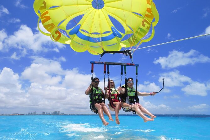 The Best Parasail Adventure & Transportation - Hotel pickup changes the value of the $112 price