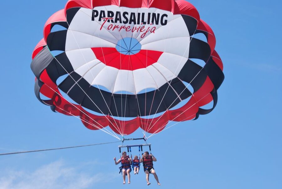 Torrevieja: parasailing experience - A Gentle Thrill, Not a White-Knuckle Ride