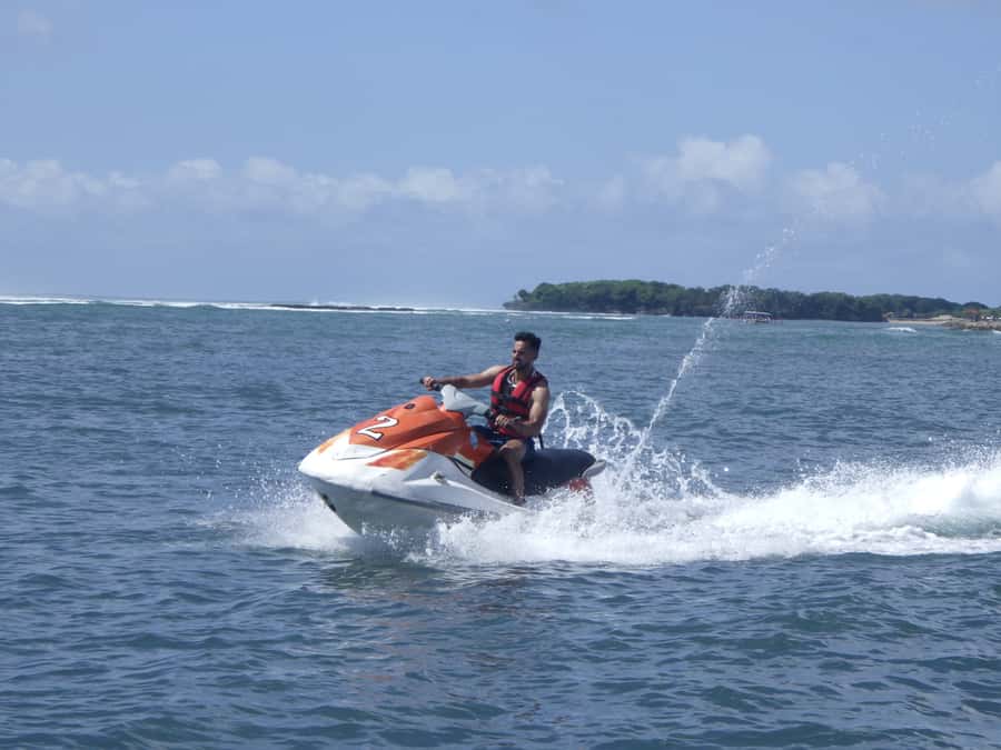 Triple Package Self Drive Jet Ski, Banana & Parasailing - The 15-minute self-drive jet ski is the main attraction