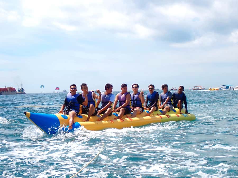 Ubud Zipline & Watersport (Jetski, Parasailing, BananaBoat) - Two Bali settings in one active outing
