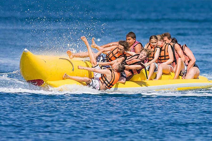 Watersport Bali: Banana Boat, Parasailing, JetSki + Spa Bali - Banana Boat rides: best with a group